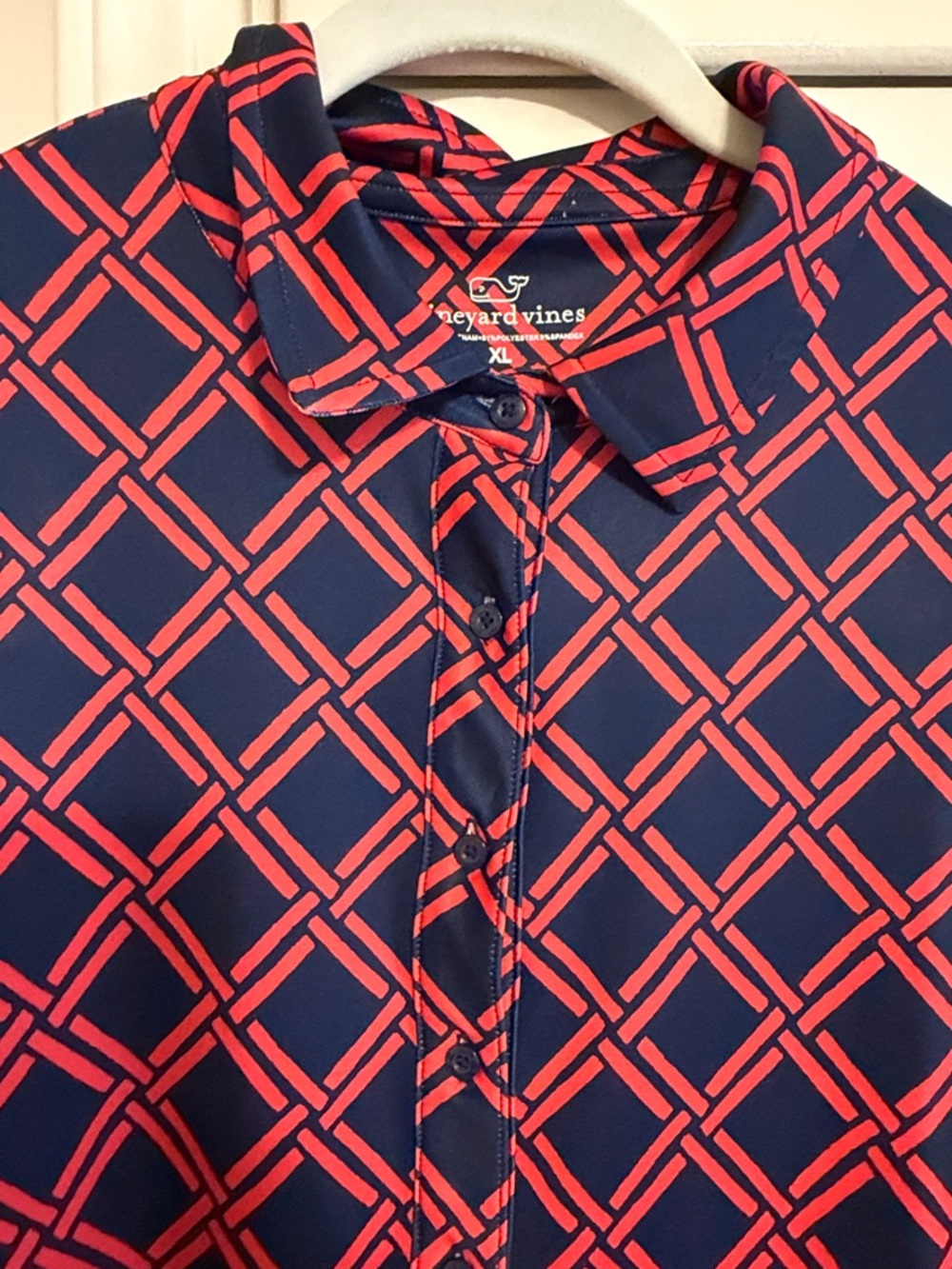 Vineyard Vines Navy and Red Dress XL - Picture 6 of 8
